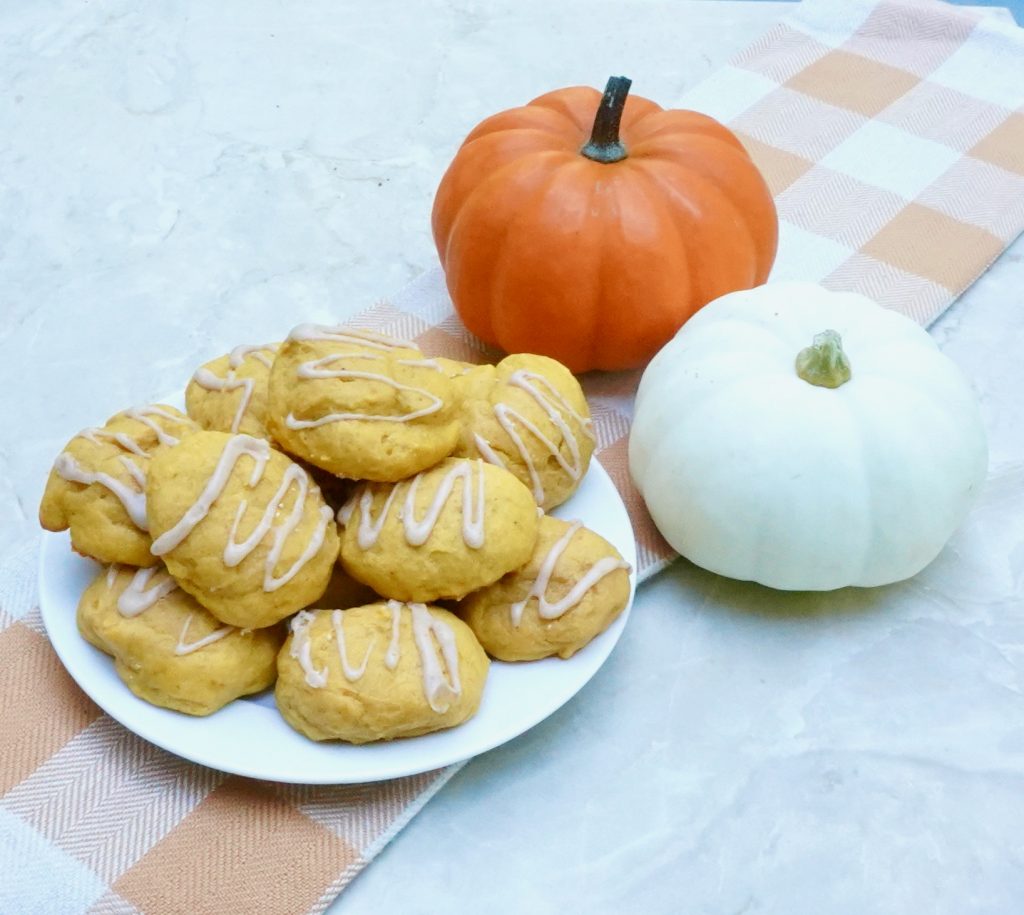 Pumpkin Spice Ricotta Cookies