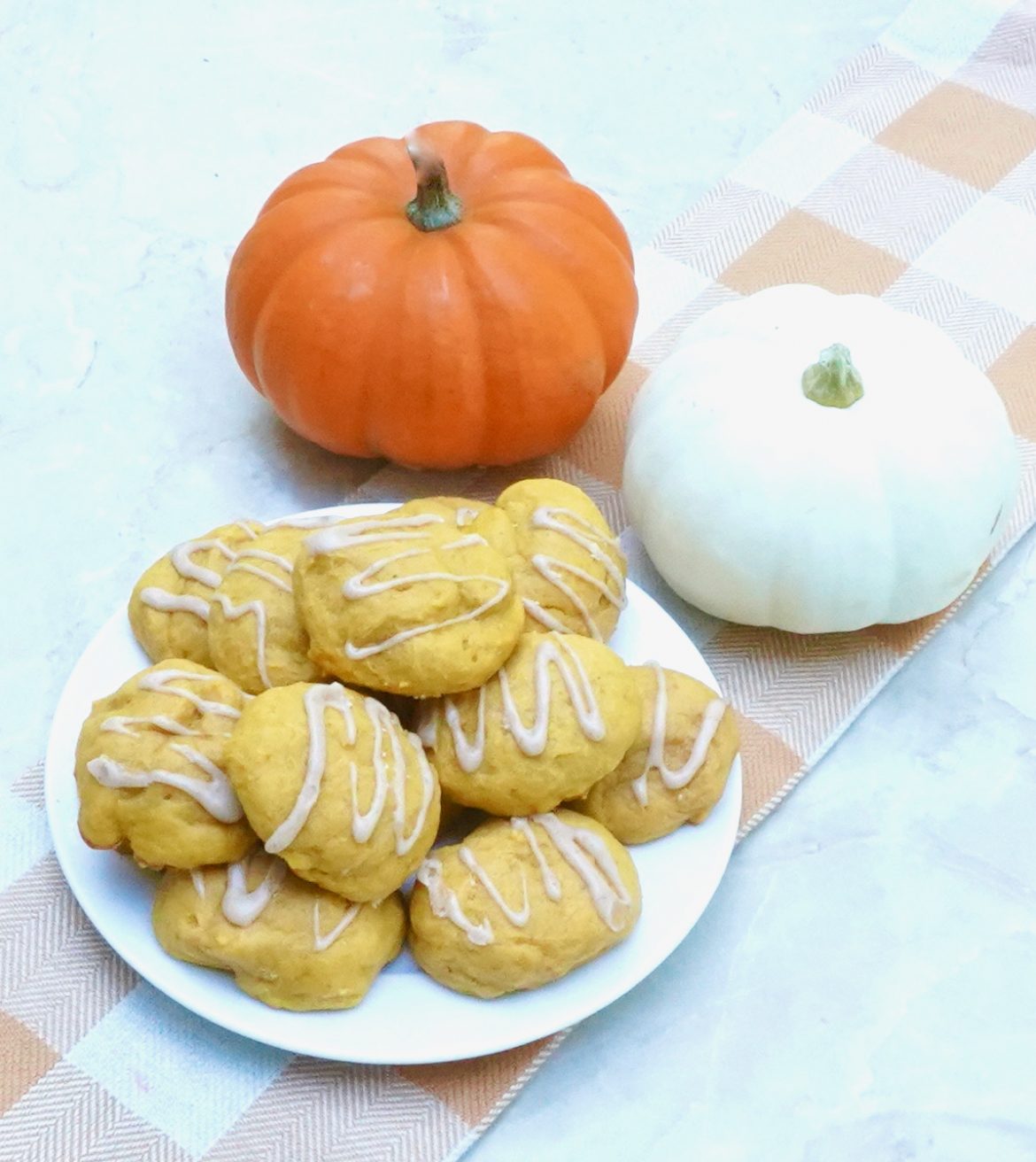 Pumpkin Spice Ricotta Cookies