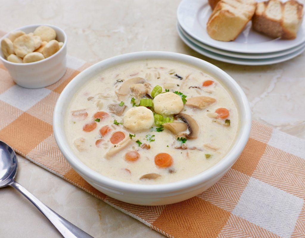 Creamy Turkey Wild Rice Soup