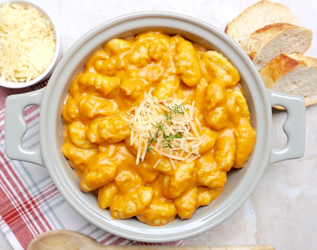 Gnocchi With Butternut Squash Bechamel Sauce Recipe
