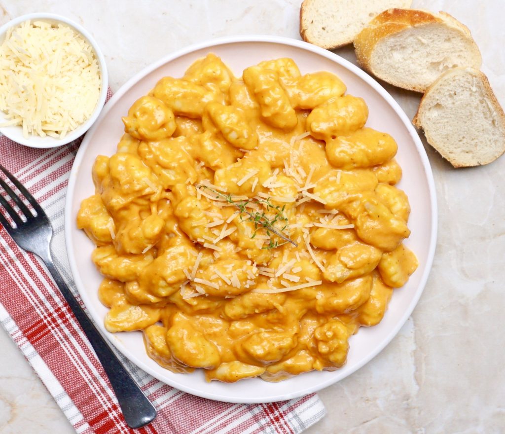 Gnocchi with Butternut Béchamel Sauce