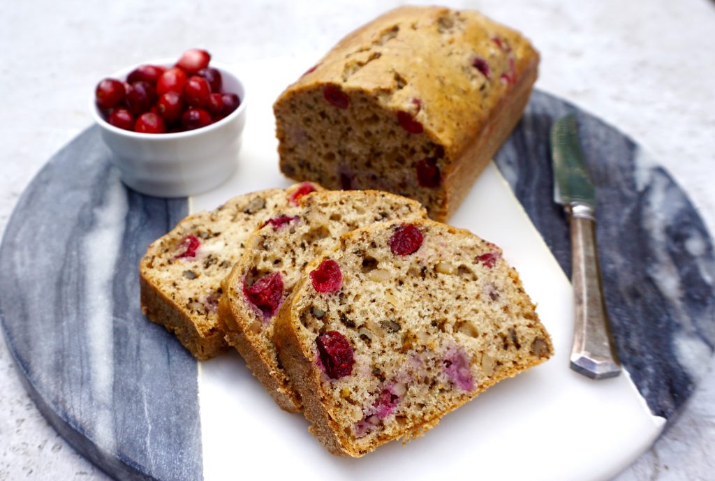 Cranberry Orange Walnut Bread