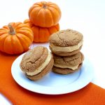 Pumpkin Creme Cookie Sandwiches