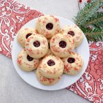 Raspberry Thumbprint Cookies