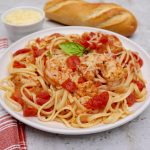 Shrimp Tomato Wine Sauce