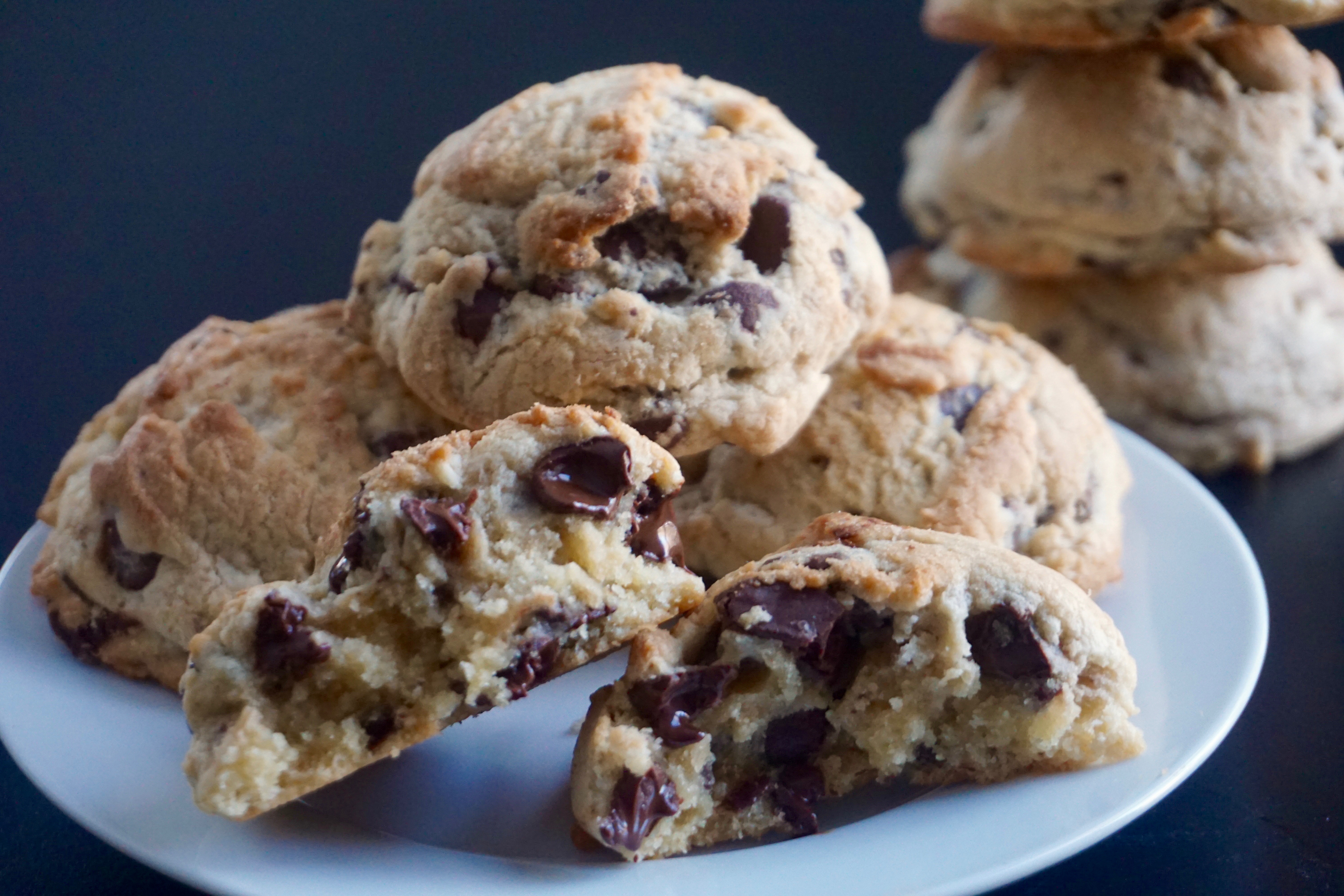 Chunky Chocolate Chip Cookies Recipe With Video