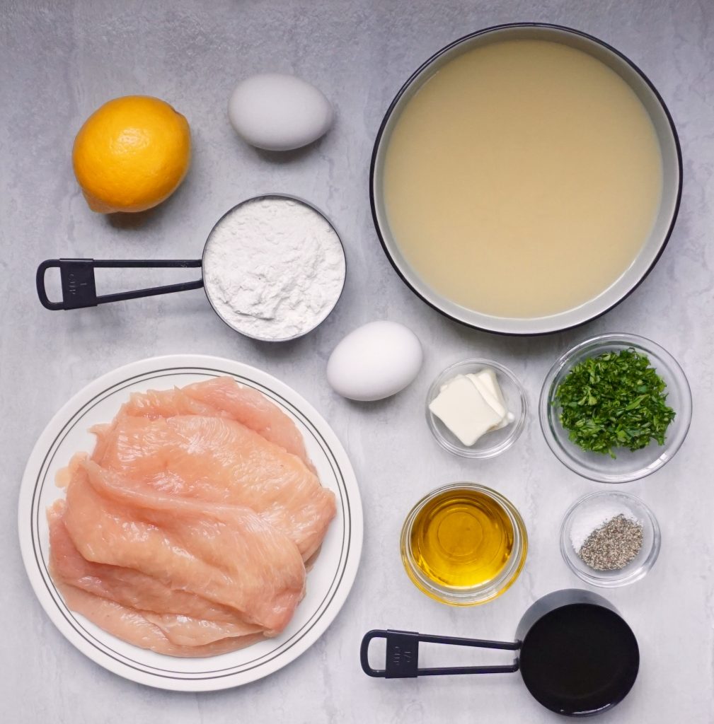 Chicken Francese ingredients