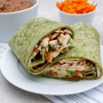 Thai Peanut Chicken Wrap