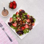 Strawberry Blue Cheese Salad