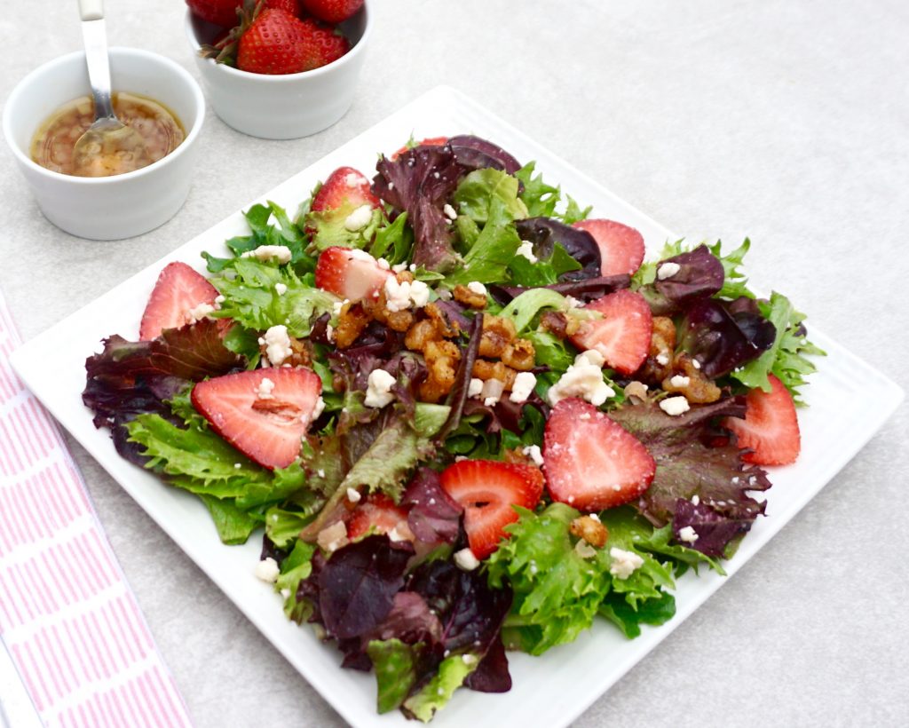 Strawberry Blue Cheese Salad - AnotherTablespoon