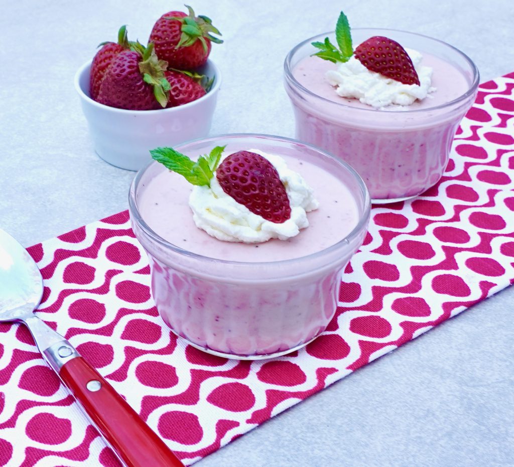 Strawberry Panna Cotta