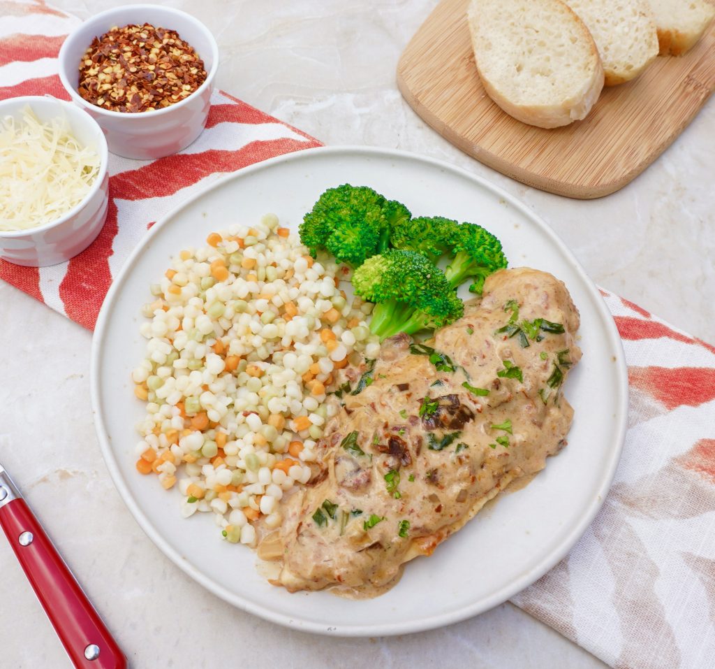 Creamy Sun Dried Tomato Chicken