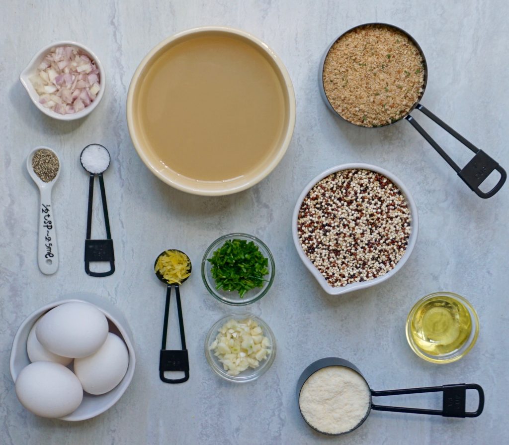 Lemon Chive Quinoa Patties