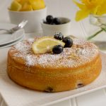 Blueberry Lemon Olive Oil Cake