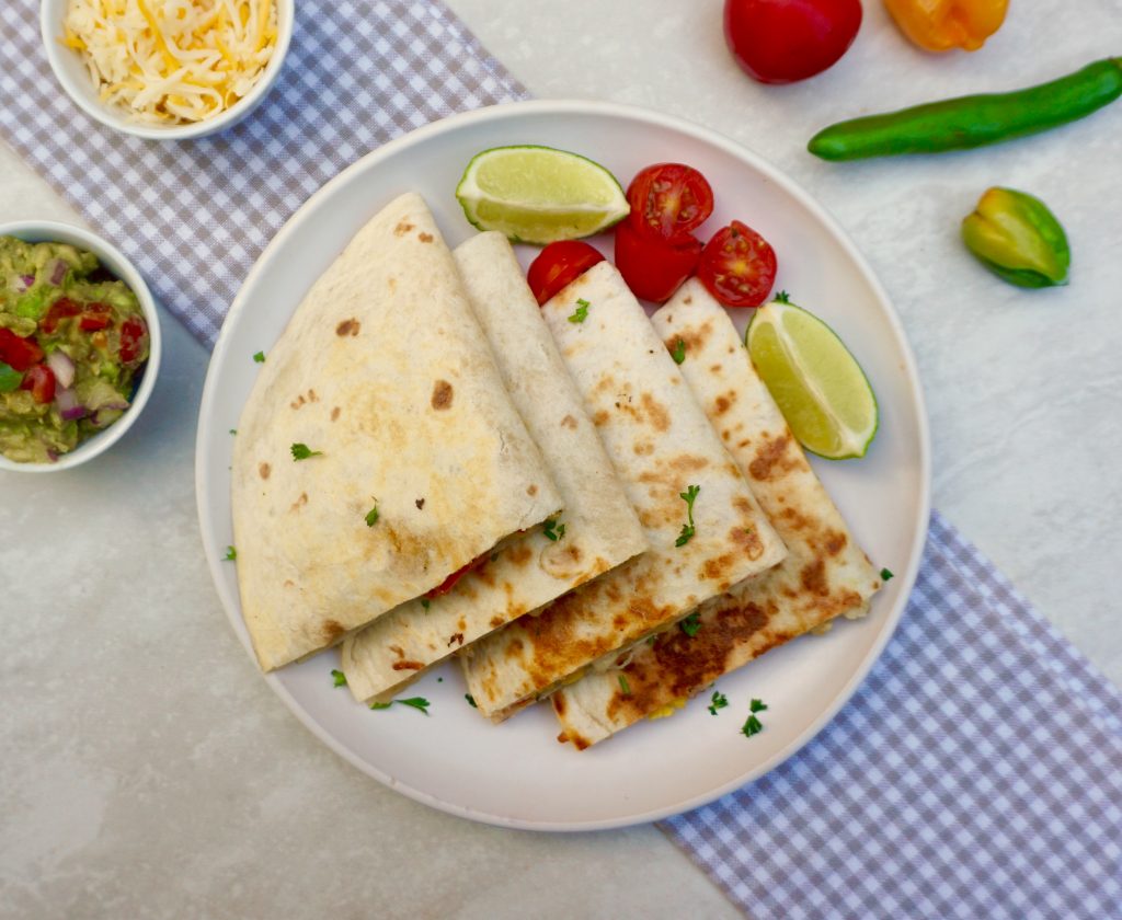 Summer Shrimp Quesadilla