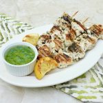 Lemon Chicken Chimichurri Kabobs