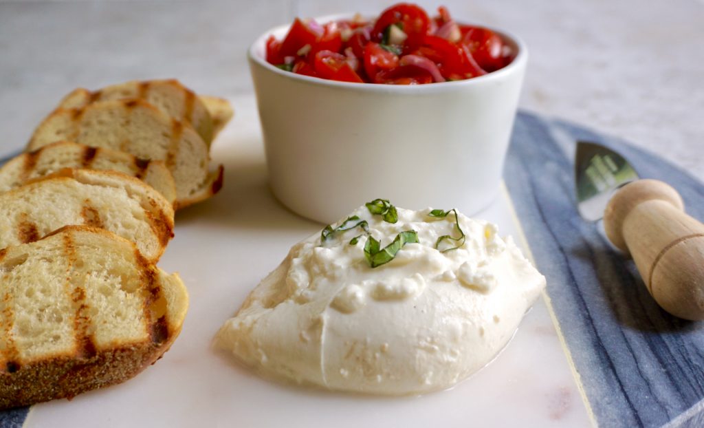 Burrata Bruschetta