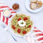 Caprese Fusilli with Burrata