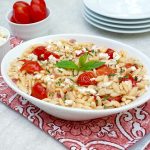 Orzo with Mint Tomato and Feta