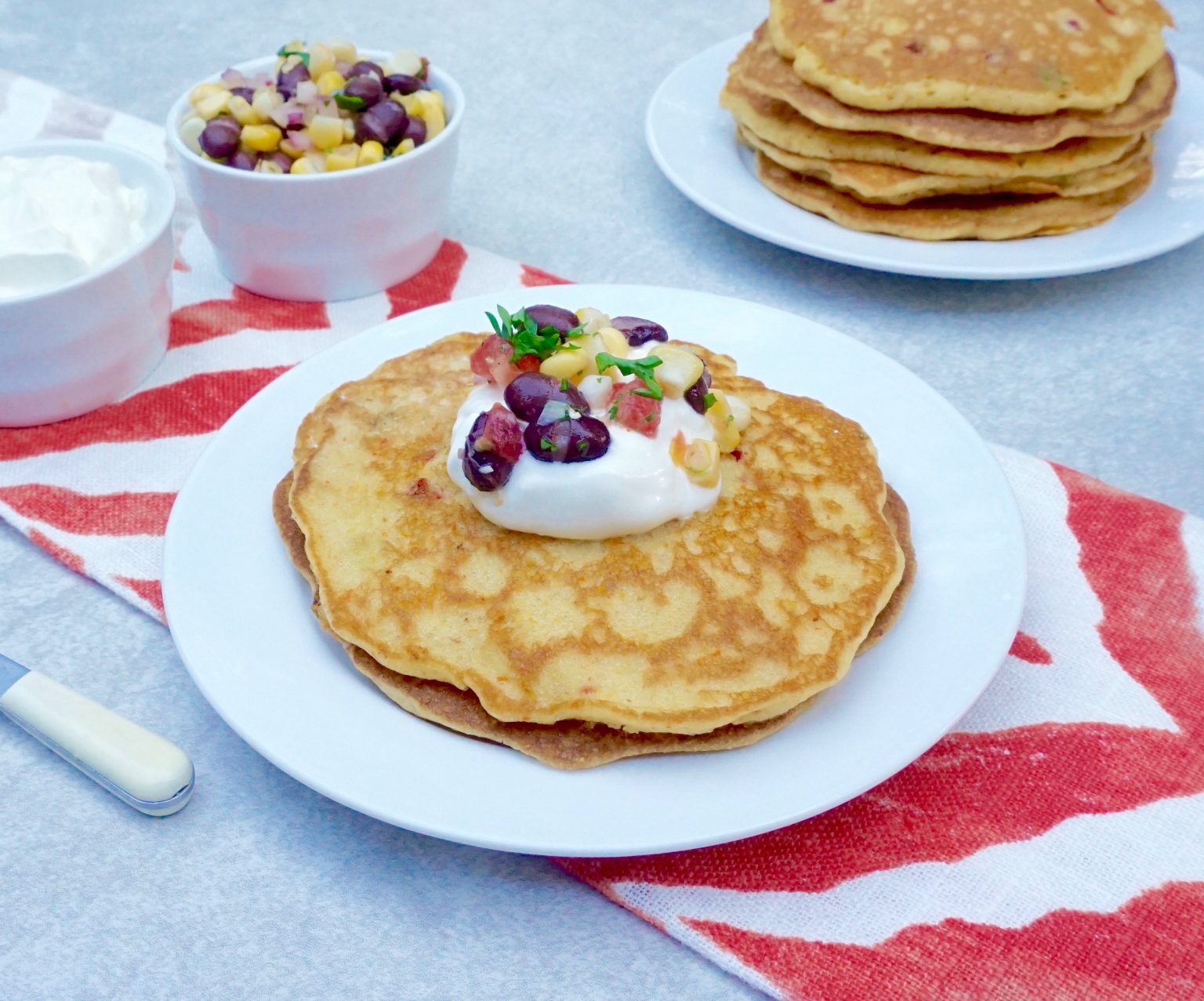 Easy to Make Mexican Corn Cakes Savory Recipe (elote)
