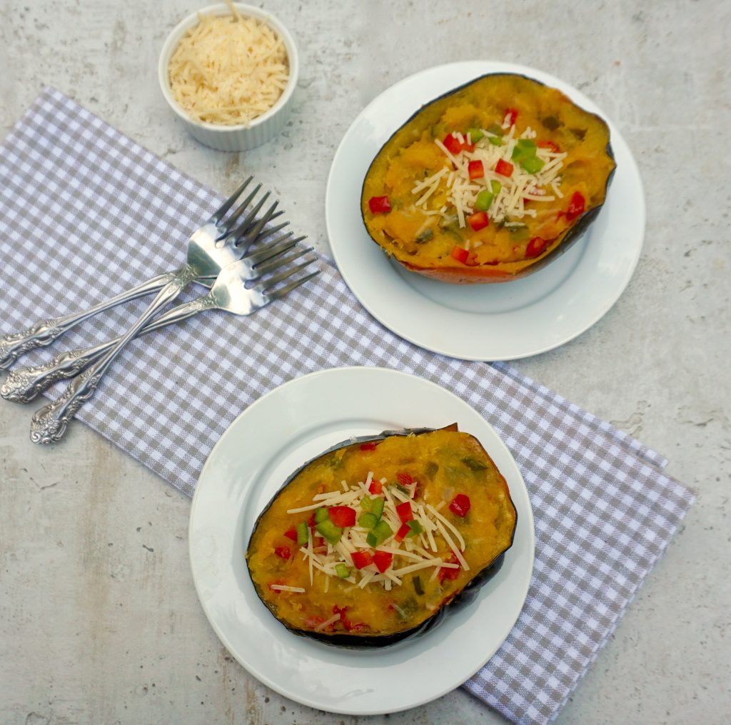 Twice Baked Acorn Squash