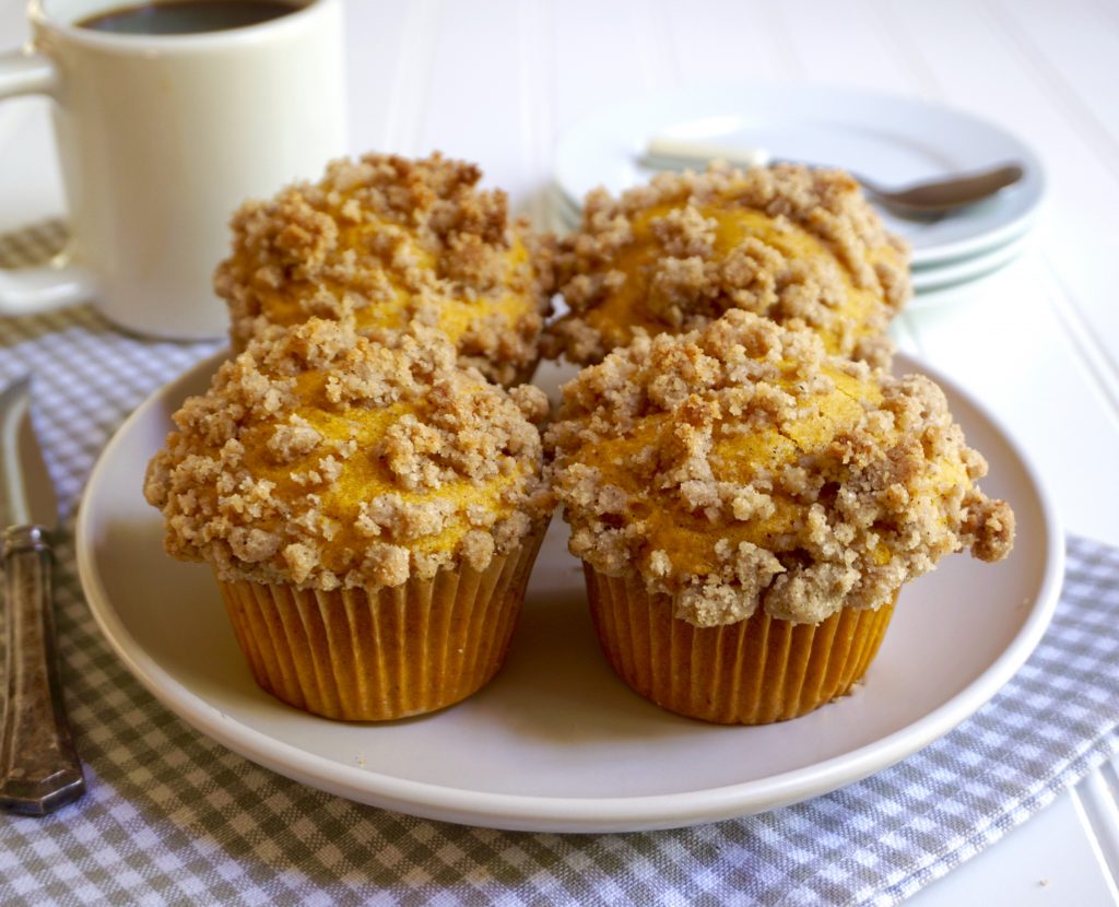 Pumpkin Crumble Muffins