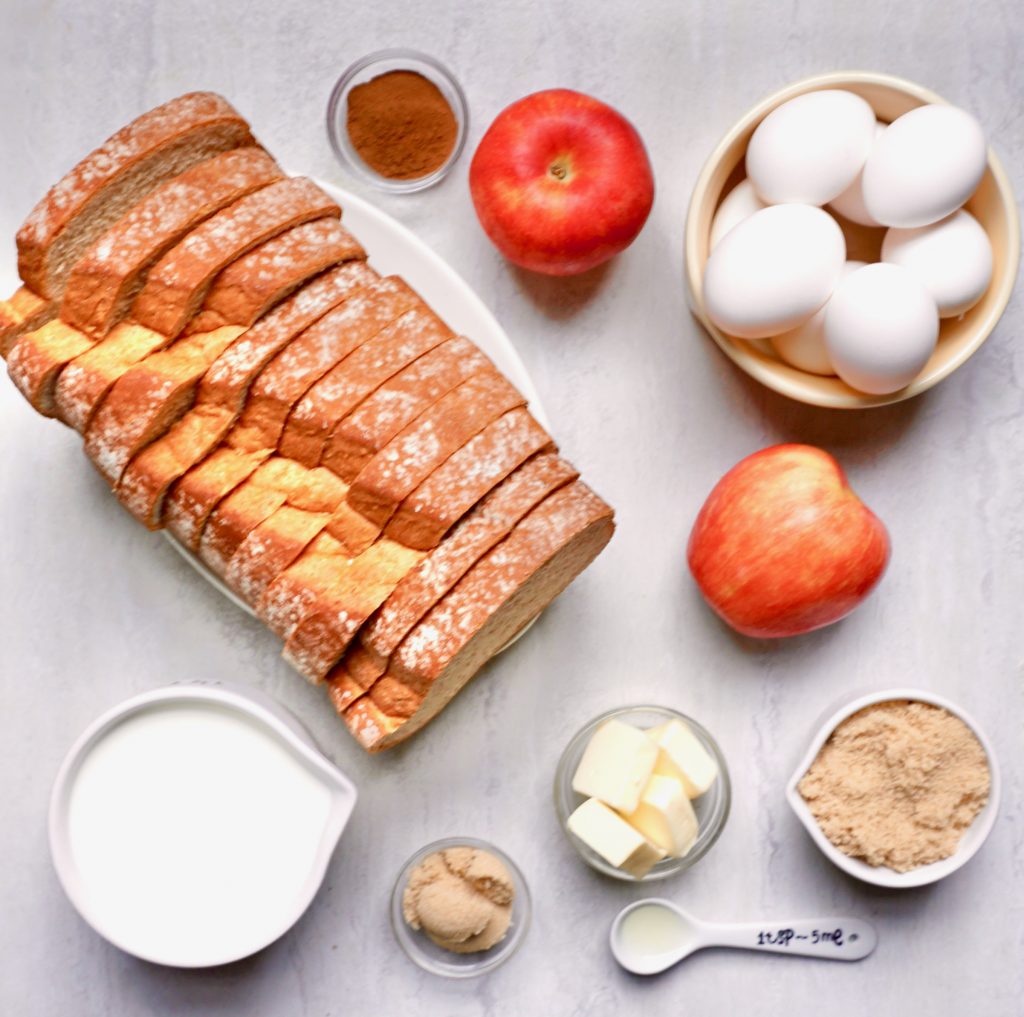 Overnight Apple Cinnamon French Toast