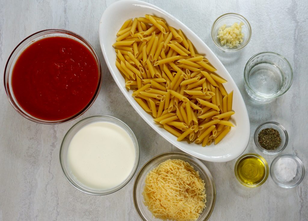 Penne with Vodka Sauce