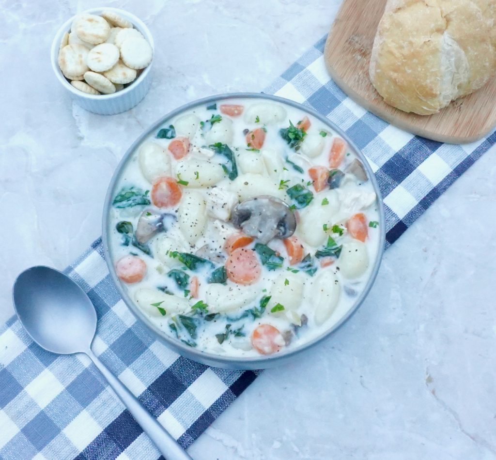 Turkey Gnocchi Soup