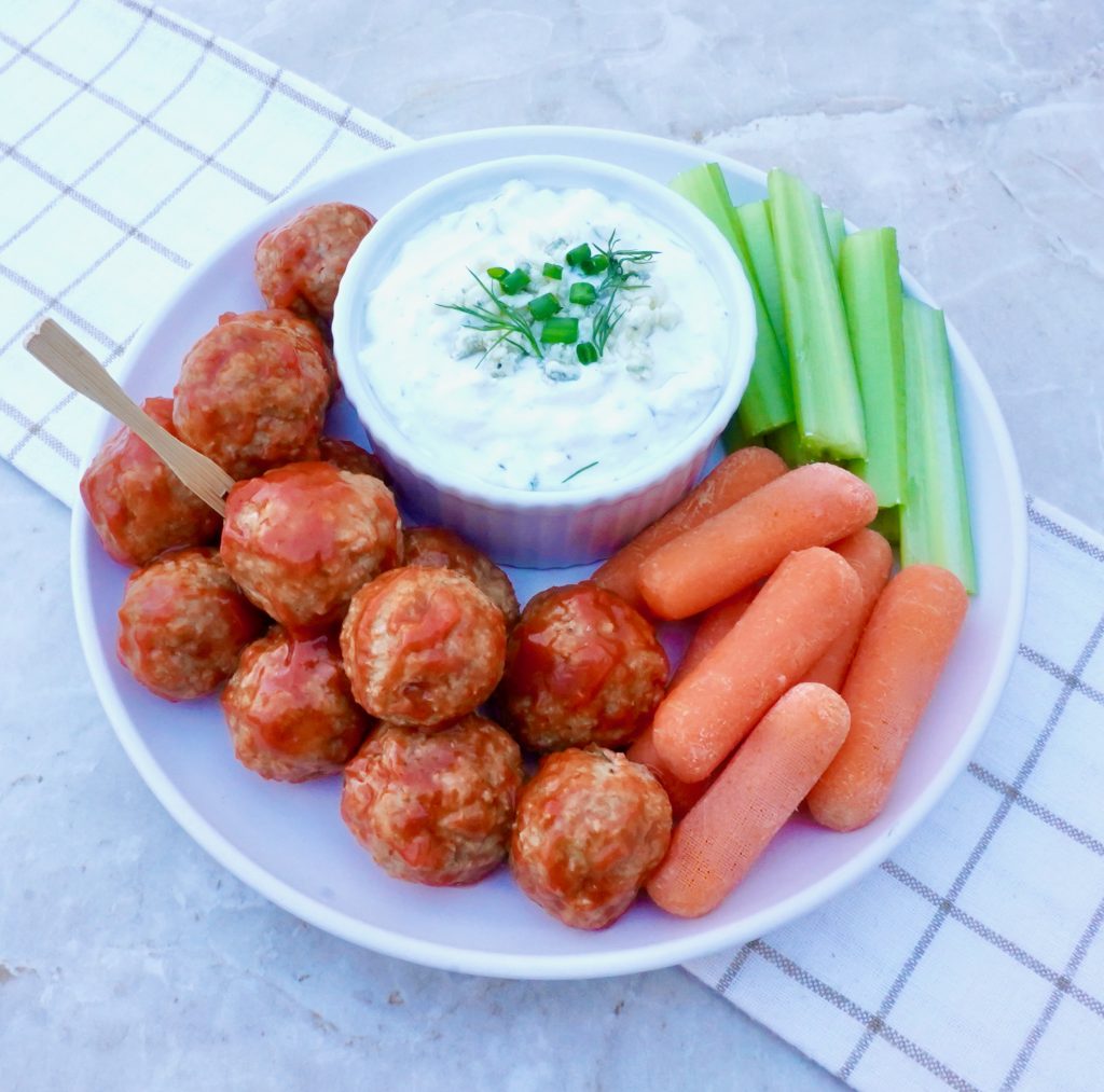 Buffalo Chicken Meatballs