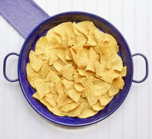 Tortilla Chips in pan