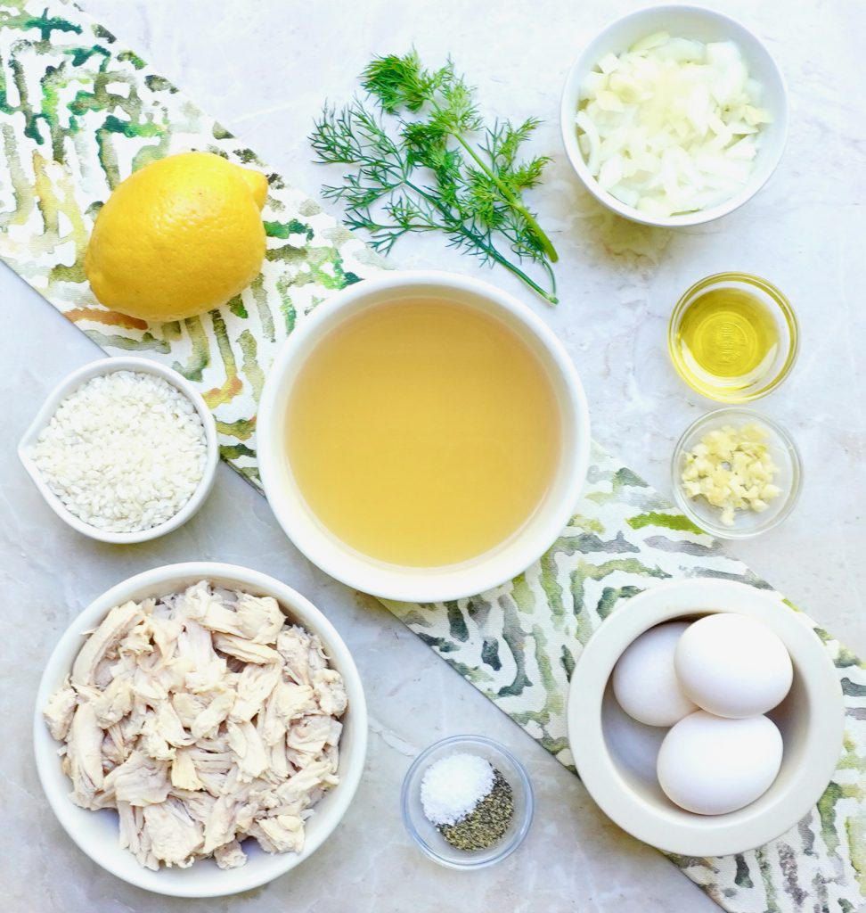Lemon Chicken Rice Soup