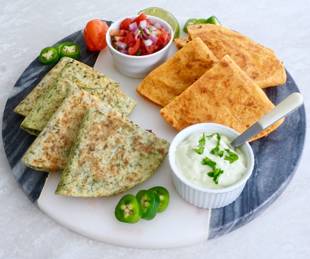 Loaded Chicken Quesadilla