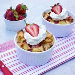 Strawberry Bread Pudding