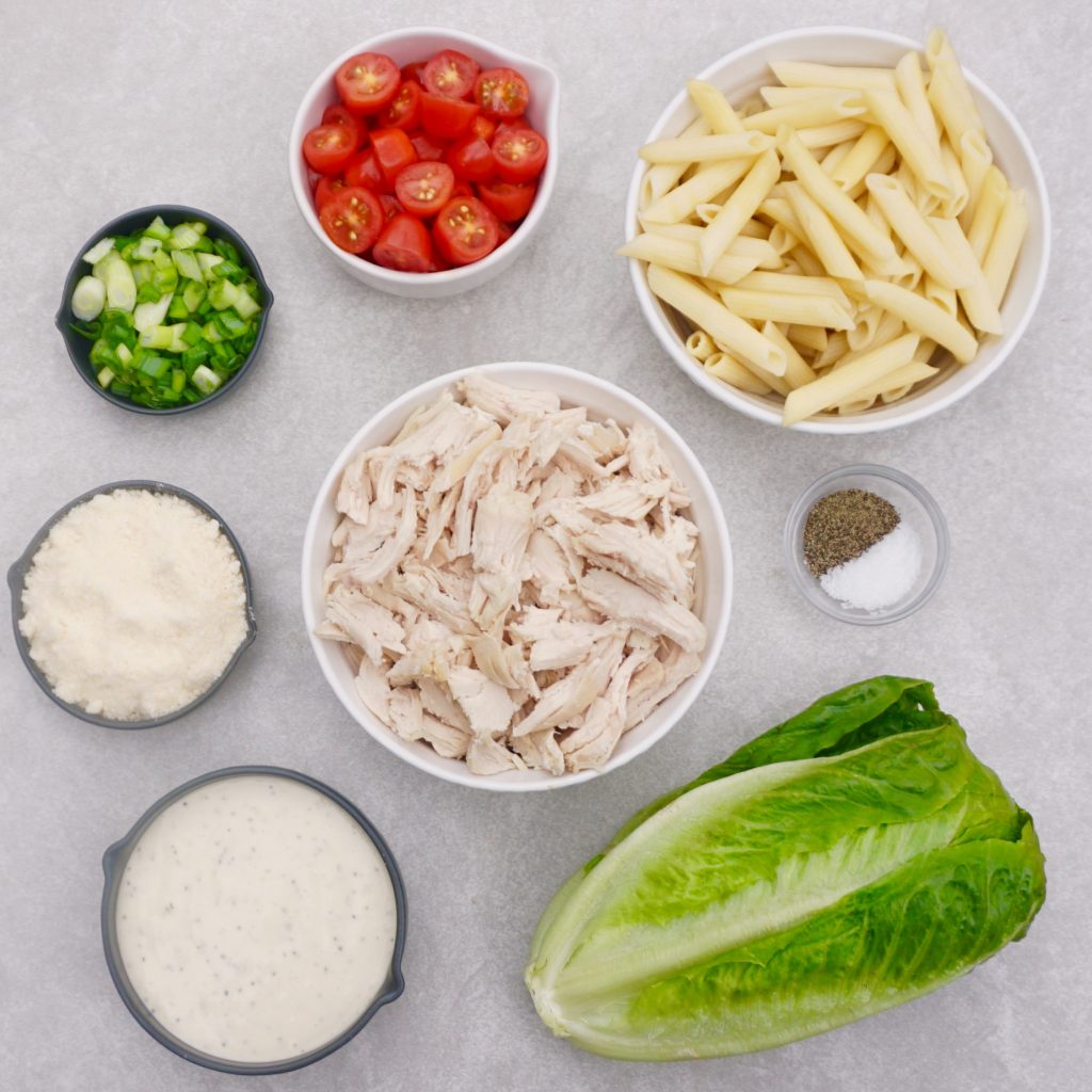 Chicken Caesar Pasta Salad