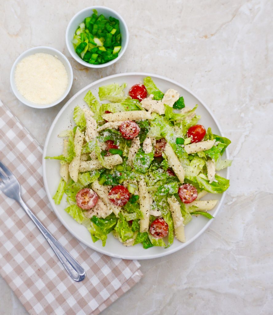 Chicken Caesar Pasta Salad