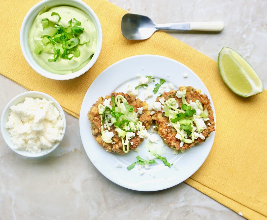 Mexican Street Corn Fritters