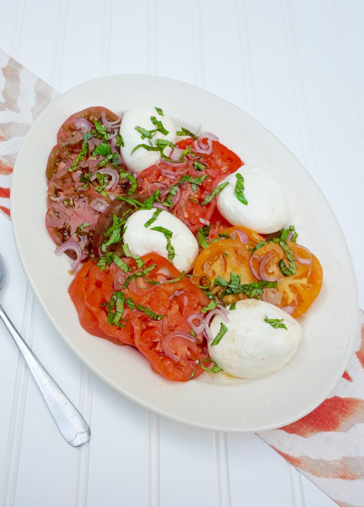 Heirloom Tomato Burrata Salad