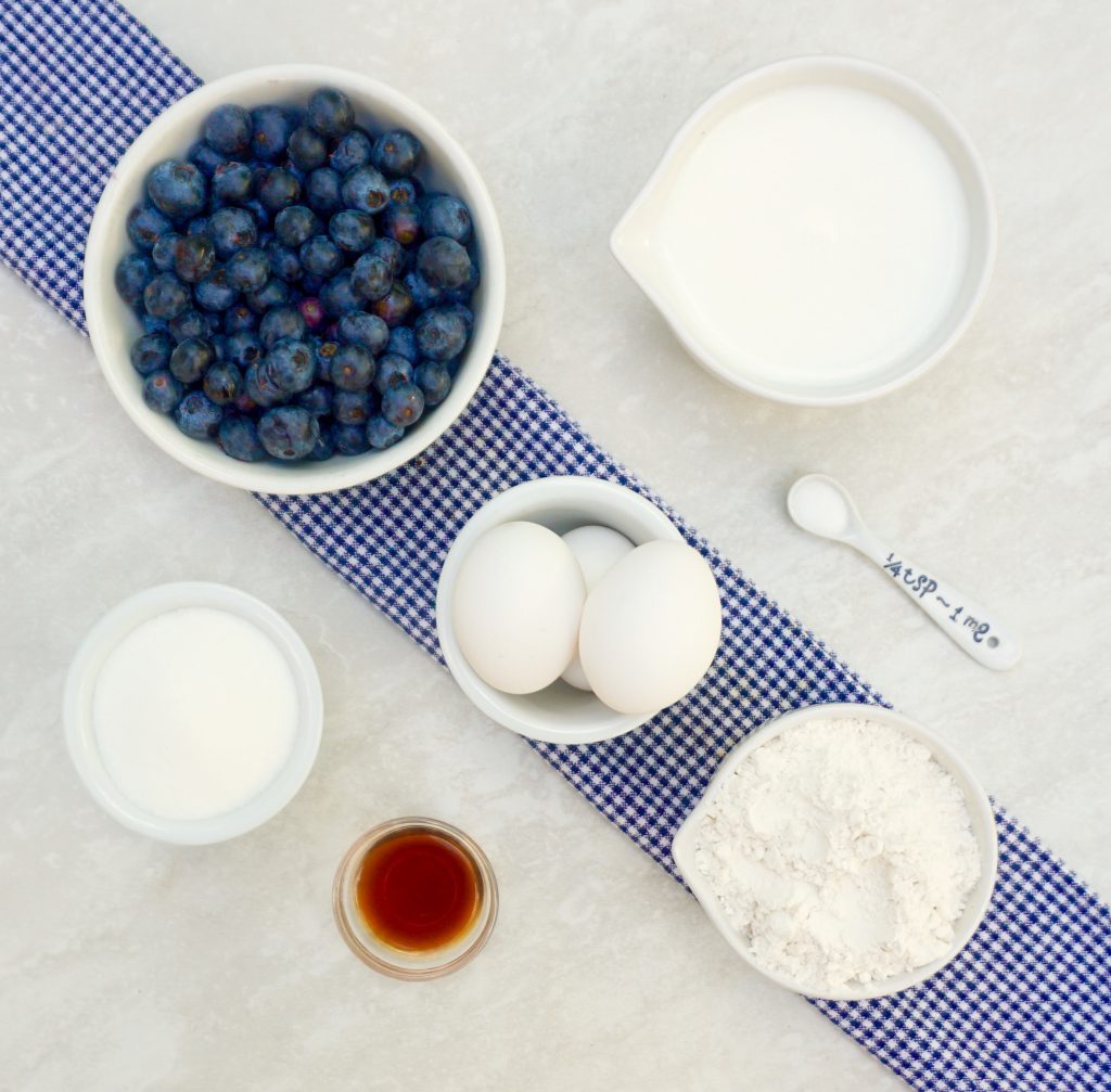 Blueberry Clafoutis