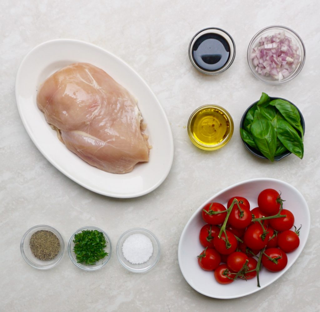 Roasted Tomato Herb Chicken