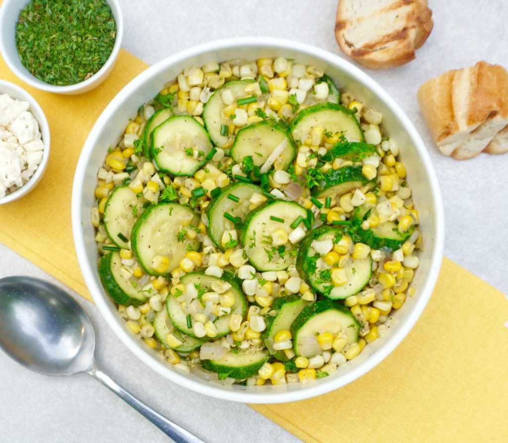 Zucchini Corn sauté