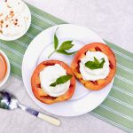 Honey Ricotta Grilled Peaches