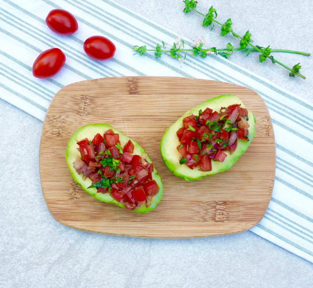 Avocado Bruschetta