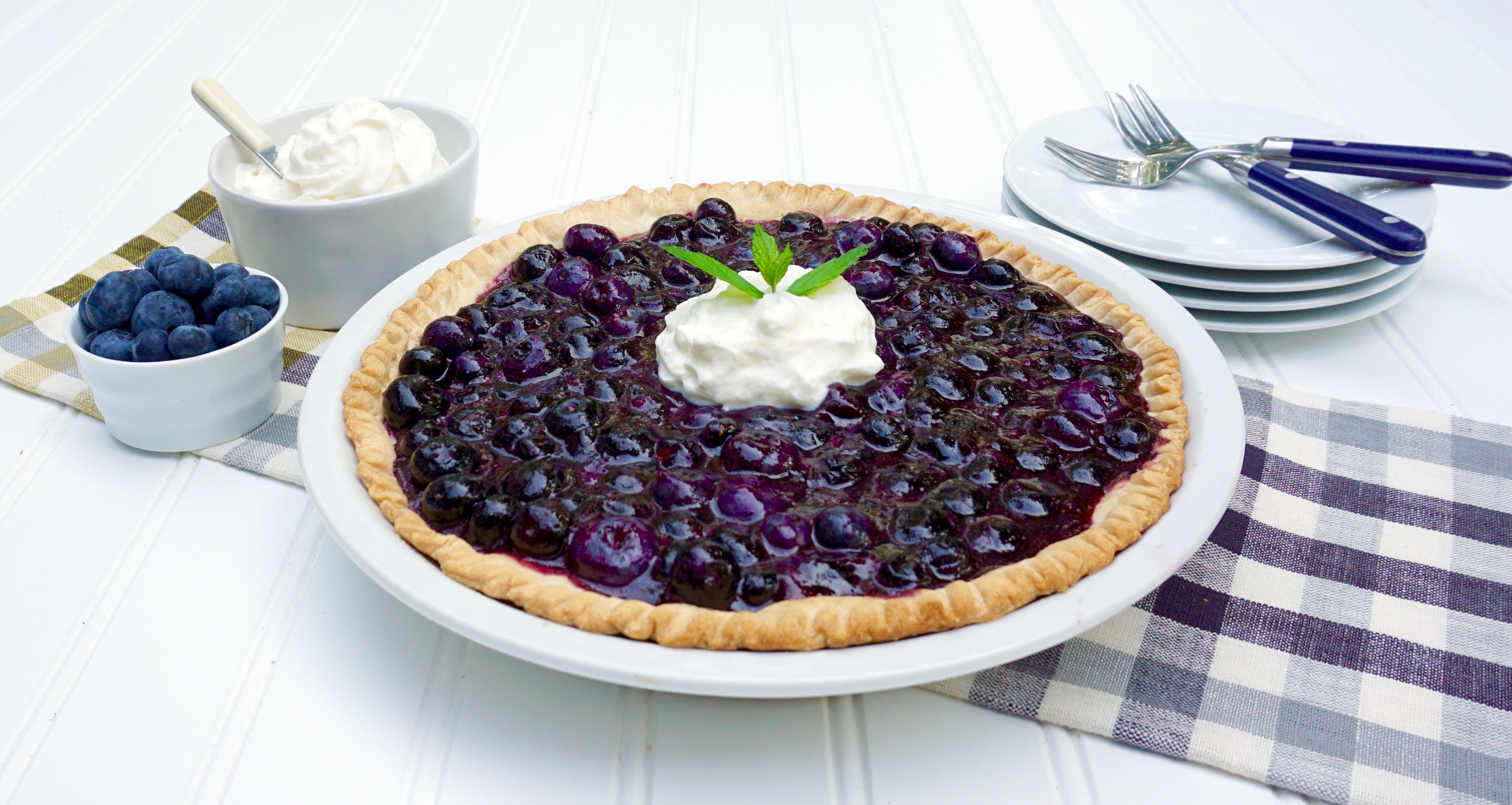 Best Easy Homemade Fresh Blueberry Pie Recipe