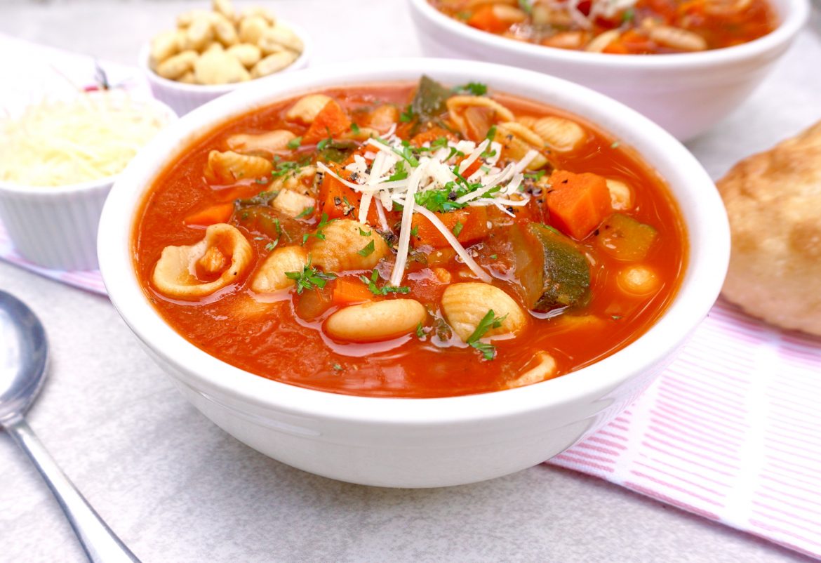 Easy Healthy Vegan Mediterranean Vegetable Soup