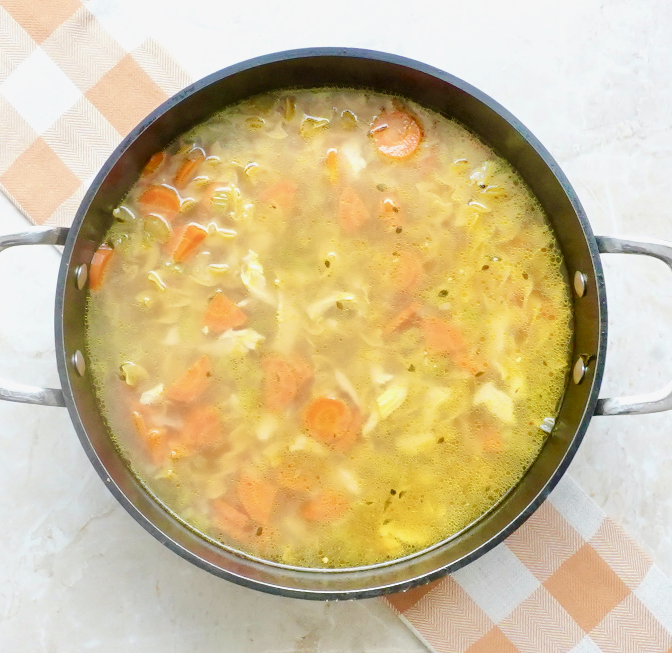 Chicken Noodle Soup is a comforting, healthy soup.