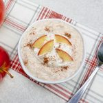 Slow Cooker Apple Cinnamon Rice Pudding