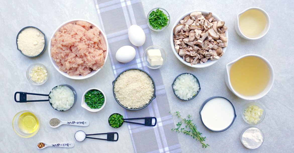 Creamy Mushroom Turkey Meatballs AnotherTablespoon