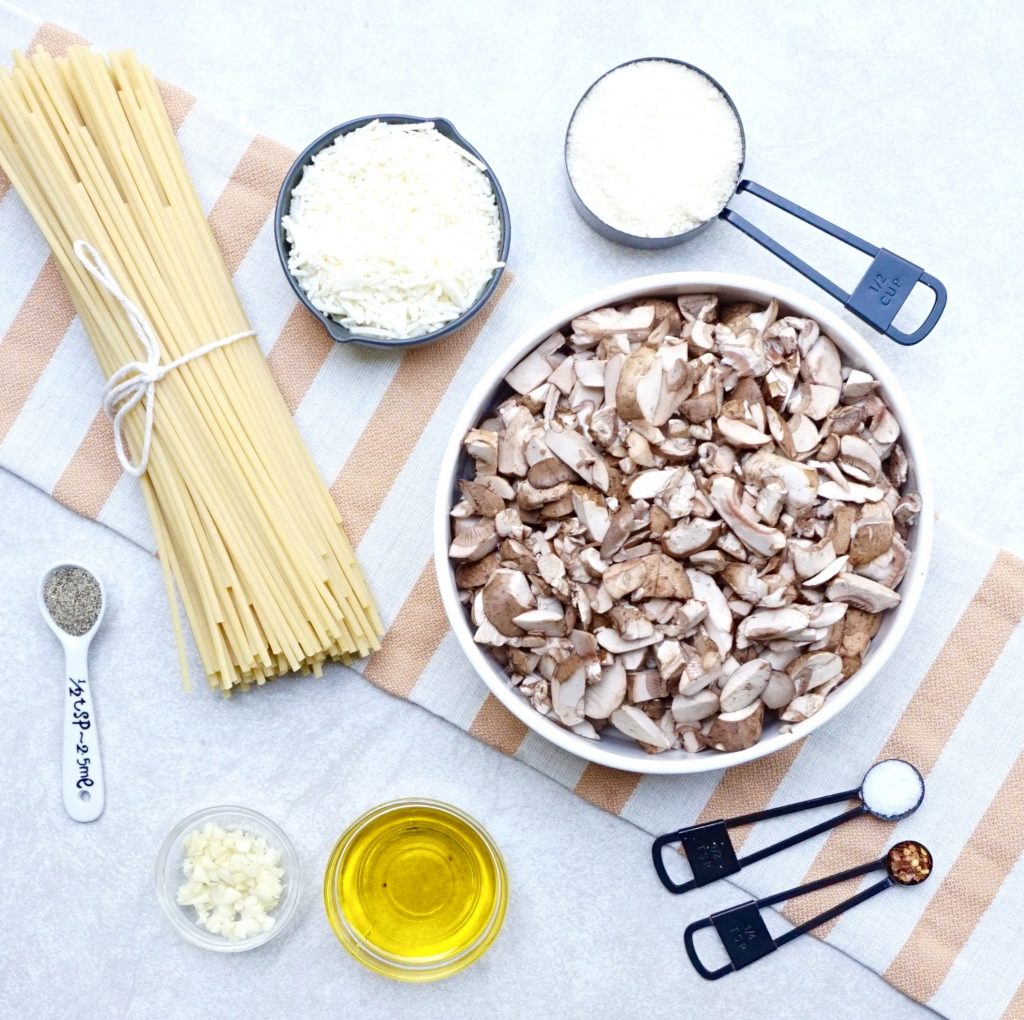 Mushroom Cacio e Pepe