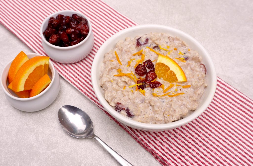 Cranberry Orange Oatmeal